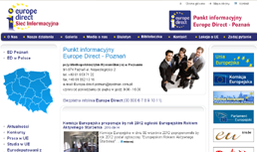 Projket dla "Europe Direct "
